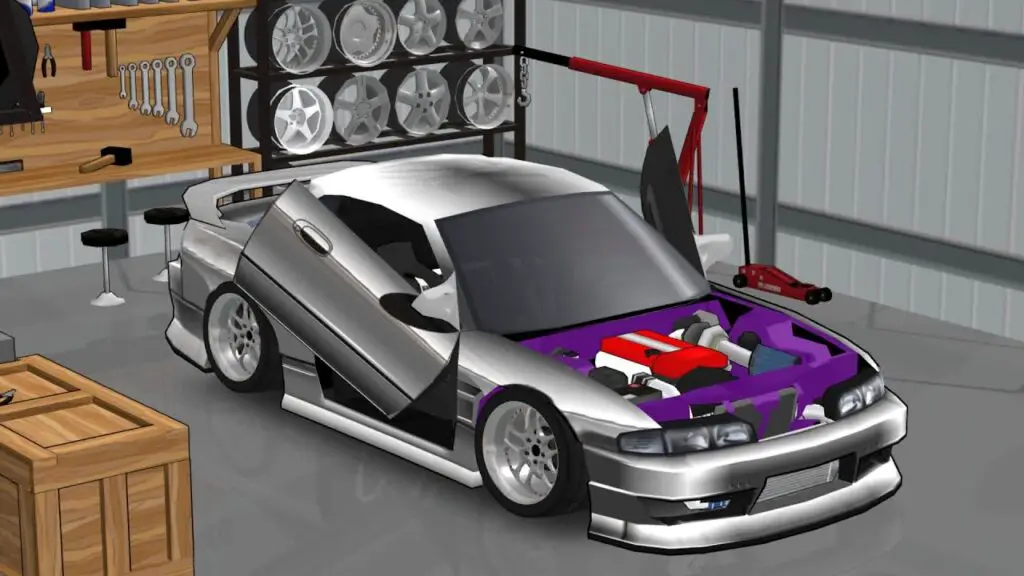 Detailorientierte S14 Lambo-Türen Mod