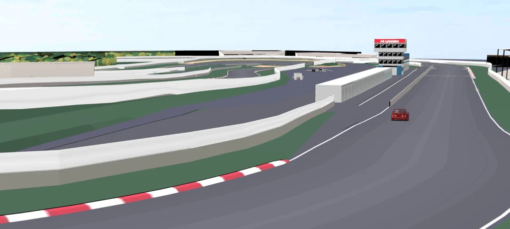 Tsukuba Circuit Map Mod-2